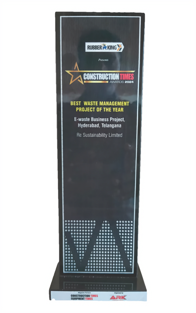 Re Sustainability Wins Best Waste Management Project 2024