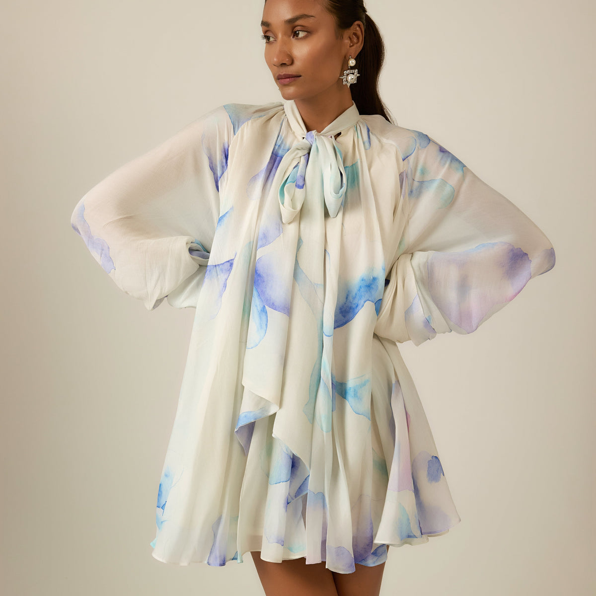 Coral Dress WS Featured in GlobalSpa's ‘Splash Some Colour in Your War – Nouria