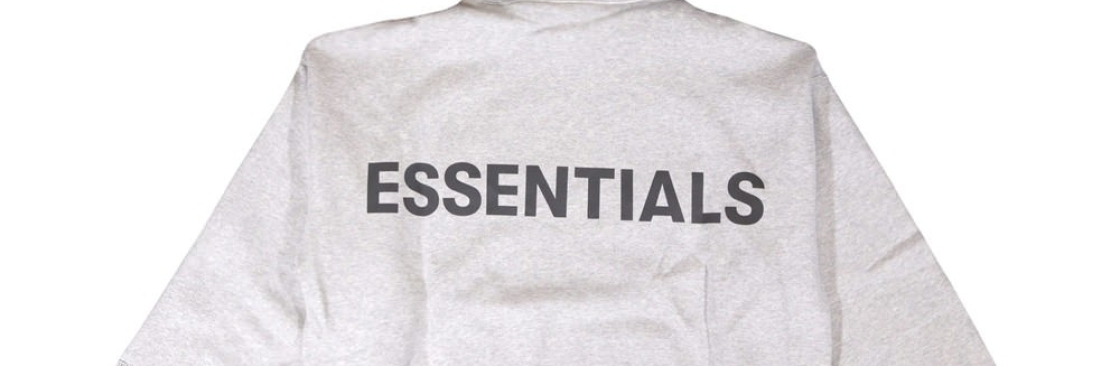 Essentials Black Hoodie Cover Image