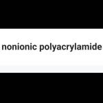 nonionic polyacrylamide Profile Picture