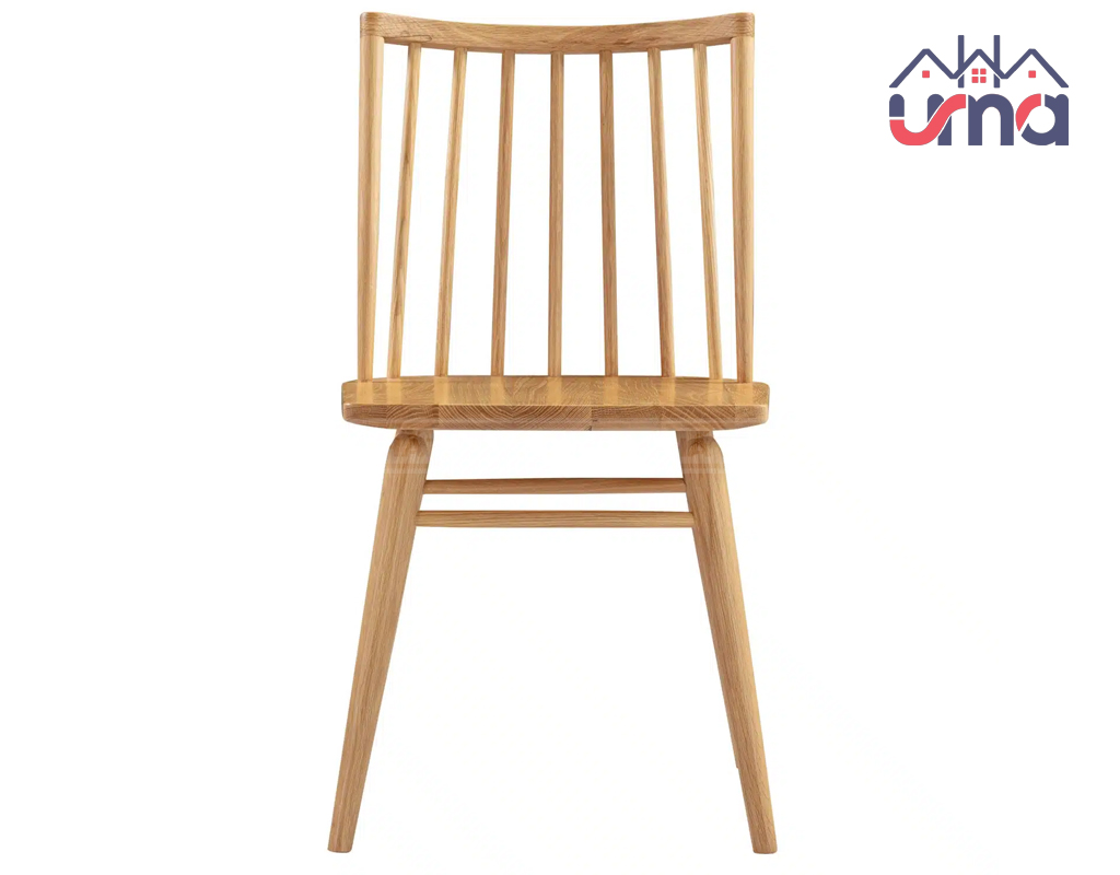 Ghế Ăn Gỗ Sồi Khối Sang Trọng GA017 - Nội Thất UMA