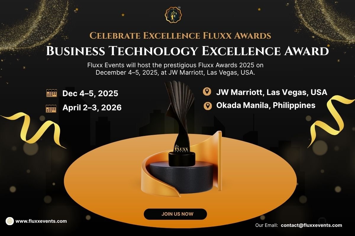 Business Technology Excellence Award - Fluxx Events