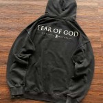 Essentials Black Hoodie Profile Picture