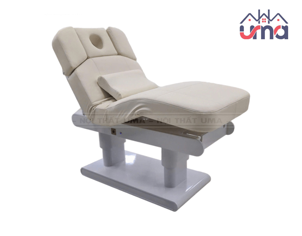 Giường Spa Bọc Da Nâng Chỉnh Điện Cao Cấp GS025 - UMA