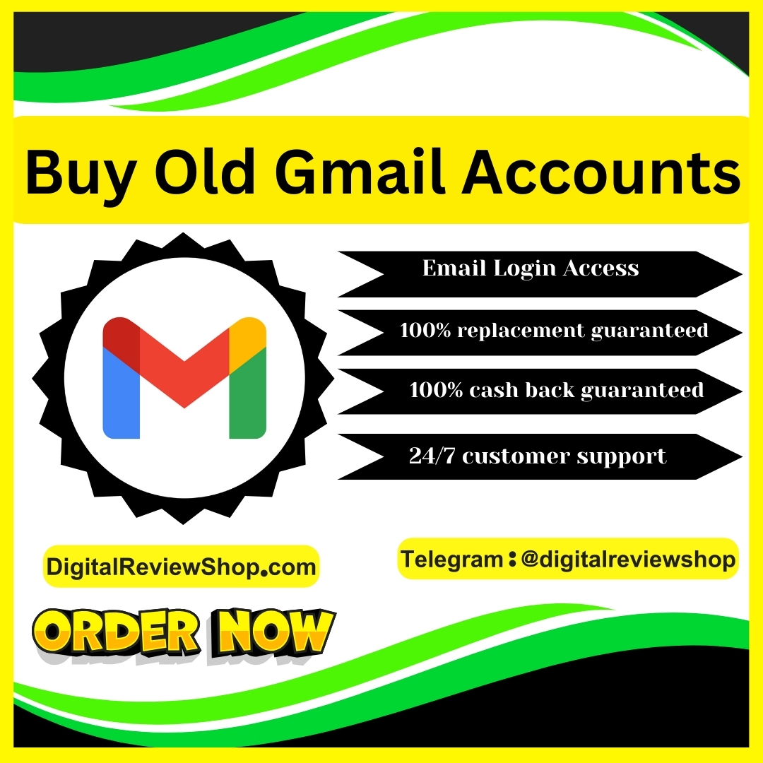 Buy Old Gmail Accounts - Aged & Verified Gmail for Sale