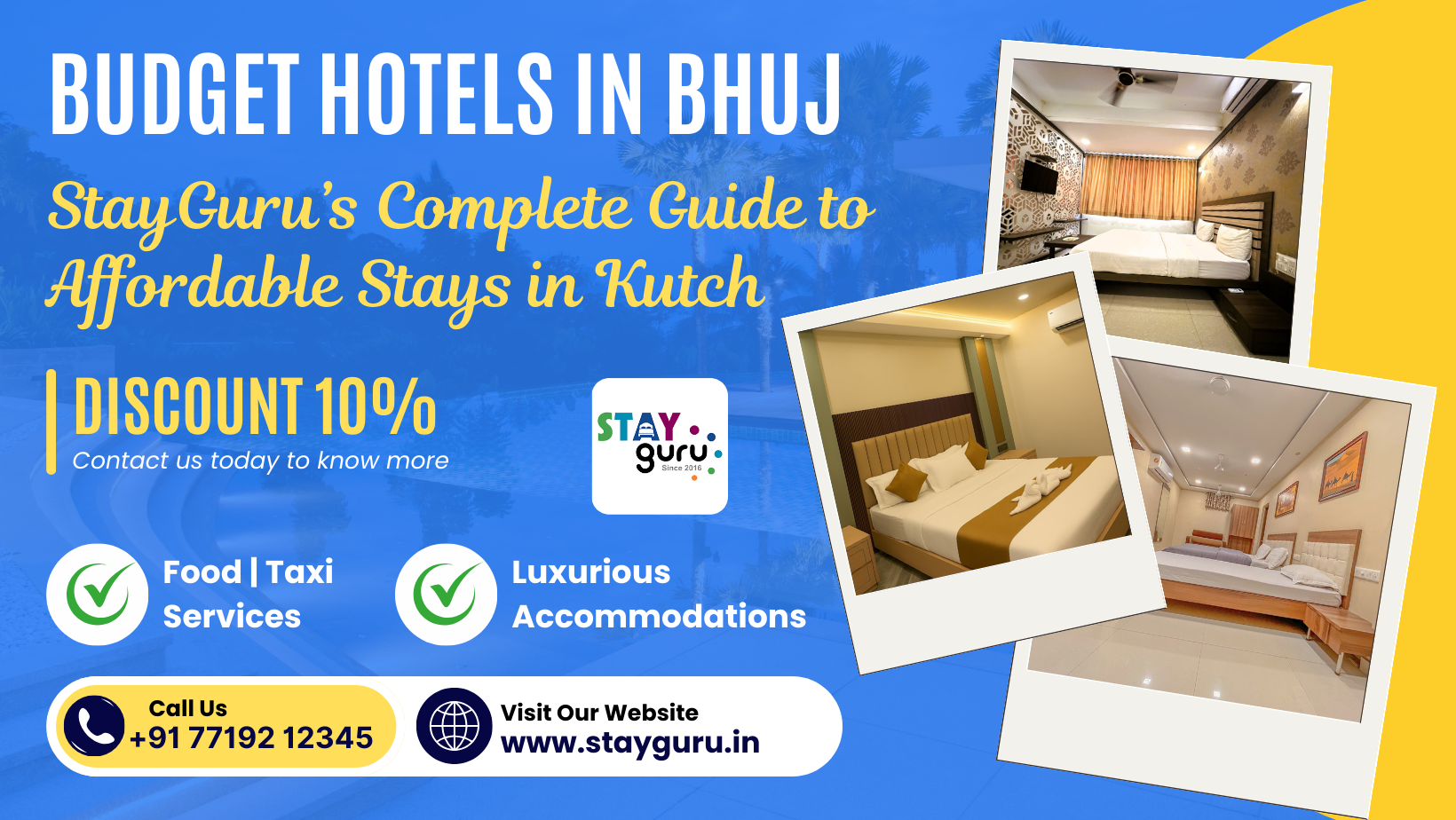 Budget Hotels in Bhuj – Affordable Stays by StayGuru