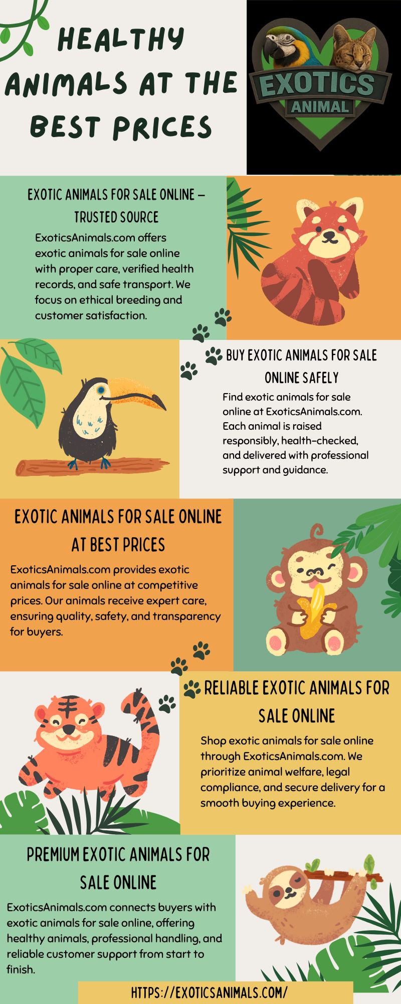 Buy Exotic Animals for Sale Online at Best Prices - JustPaste.it